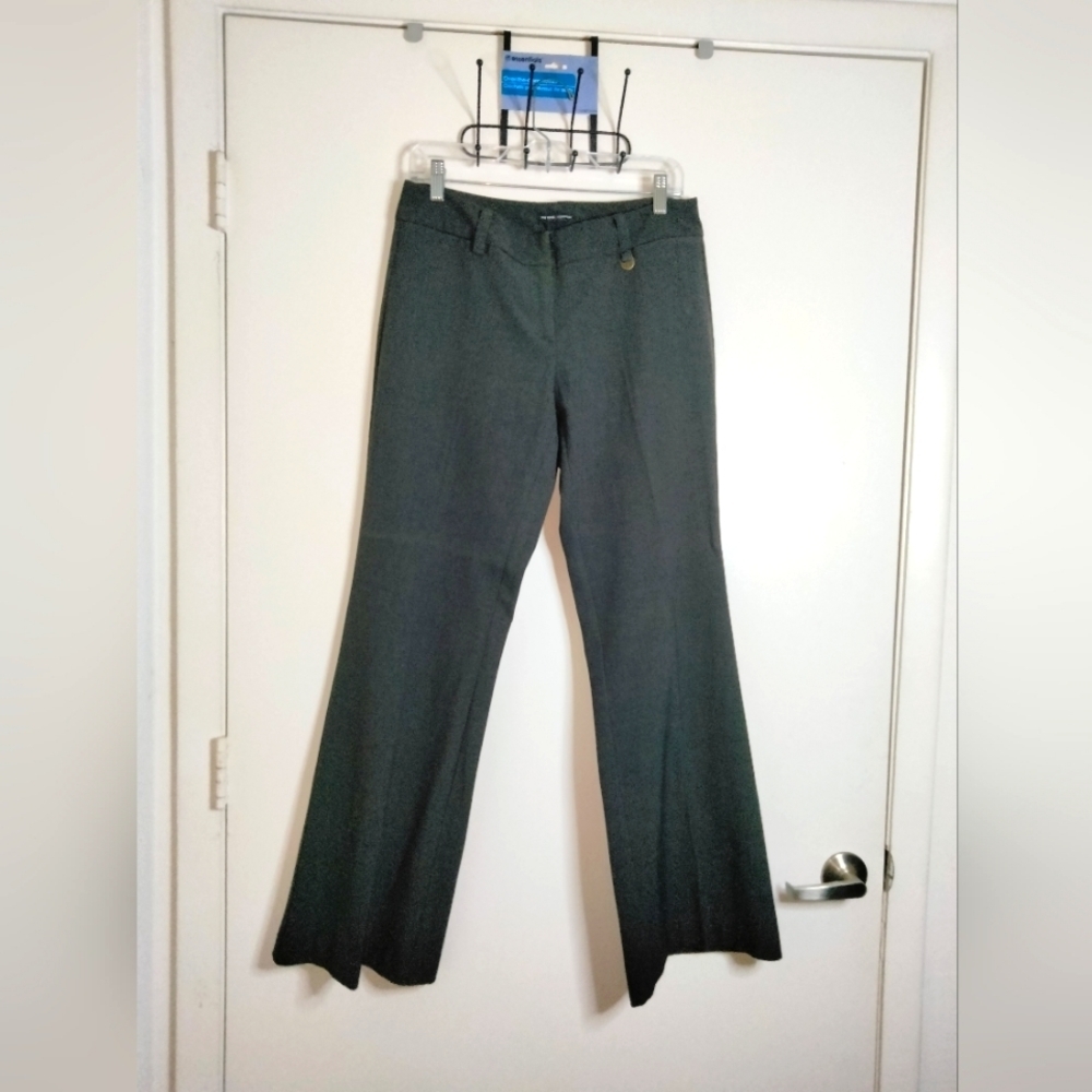 New York & Co (Size 6R) Gray Stretch Business Career Wardrobe Staple Pants